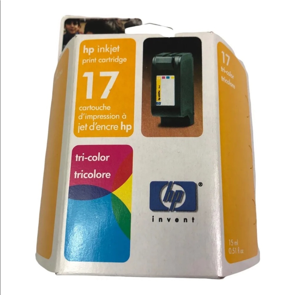 Genuine HP 17 Tri-Color Ink Cartridge